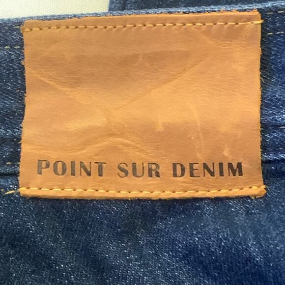 J Crew Point Sur Womens Denim Jeans CHECK SIZE Label =34 Measure =38  Raw Hem - Picture 8 of 16